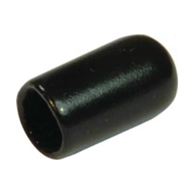 Black Tips PVC Ends For 6mm Slat / Peg Prongs