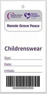 Rennie Grove Garment Tickets - Childrens Rennie Grove Garment Tickets - Childrens