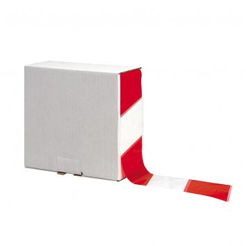 70mmx500m Red/White Non-Adhesive Barrier Warning Tape