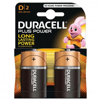 D Duracell Batteries (2)