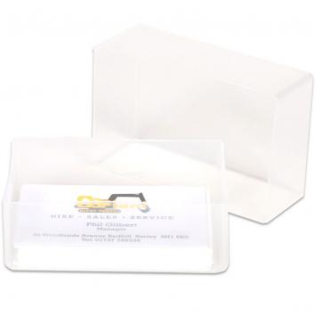 95x60x35mm Plastic Business Card Boxes (250)