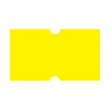 CT1 21x12mm Plain Yellow Price Gun Labels (10000)