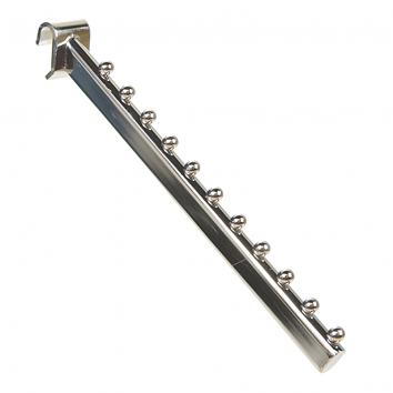 10 Ball Chrome Sloping Arm For Oval Tube