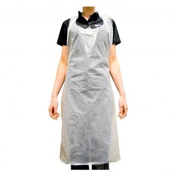 White Polythene Disposable Aprons - Pack of 100 (100)