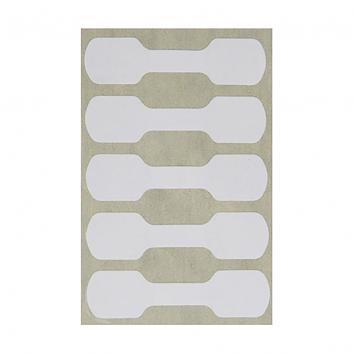52x12mm White Jewellery Labels (Dumbell) (1000)