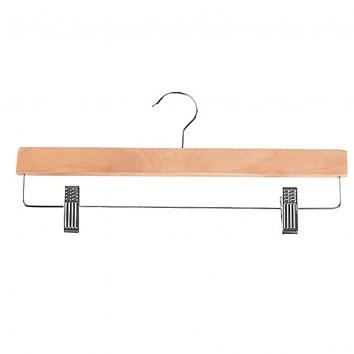 36cm Wooden Bar Clip Hanger (100)