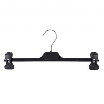 28cm Black Plastic Peg Hanger (100)