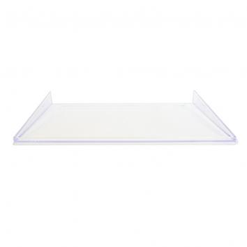 400x270mm Slatwall Shelf With Supports & Lip