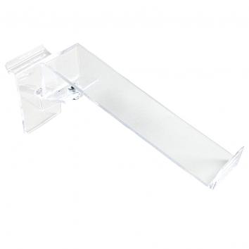 230mmx70mm Slatwall Swivel Shoe Shelf With Toe Stop