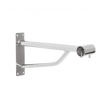 25mm Wall Fixing Chrome Rail Holder