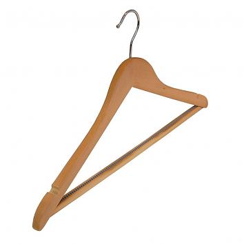 430mm Wishbone Hangers with non-slip bar (100)