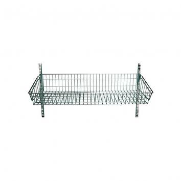 1000mm Twin Slot Chrome Fashion Basket With LH and RH Bracket