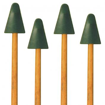 Cane Caps - Pyramid - Green   p.1000 (1000)