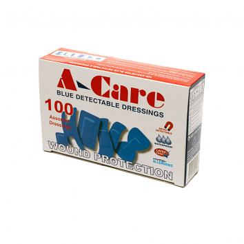 BFB216 Blue Detectable Plasters  p.100 assorted