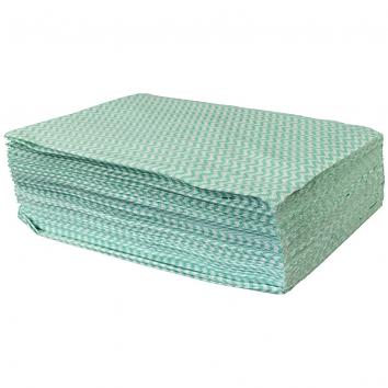 All Purpose Cloths - Green (Pack of 50) (50)