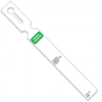 230x25 PVC loop lock - white, thermal 4 across p.2000 (2000)