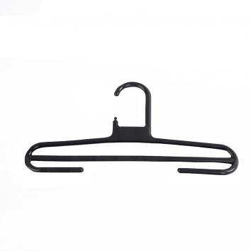 34cm Rainbow Plastic Trouser Hanger - Black (120) 30PLUS™