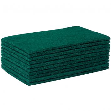 Green Scouring Pads (Pack of 10) (10)