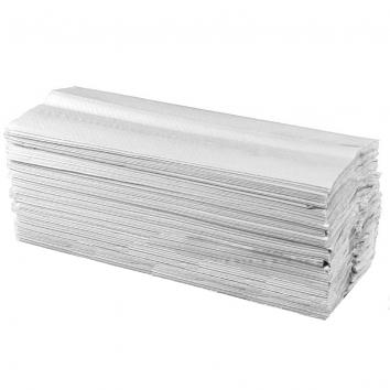White 2-ply Z Fold Paper Hand Towels     (3000)