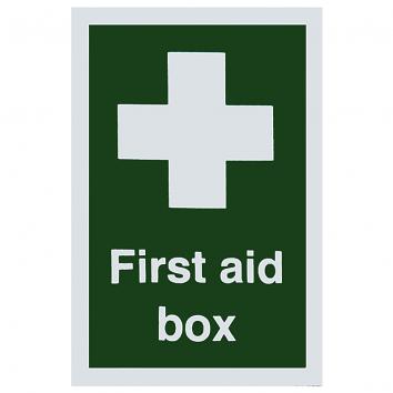 100x150mm First Aid Kit S/A Sign