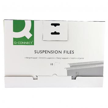 Q Connect Foolscap Suspension Files - Pk/10 (10)