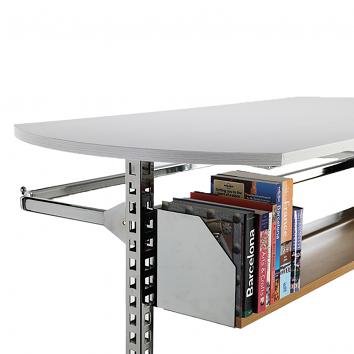 1190x550x18mm Havana Pine Top Shelf For Chrome Gondola (Pre-Drilled)