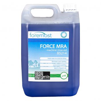 Force MRA Machine Rinse Aid - 5 litre