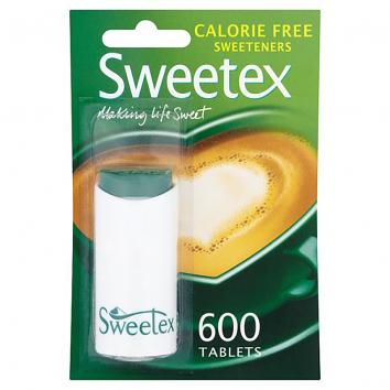 Sweetex Calorie Free Sweeteners - 600 Tablets