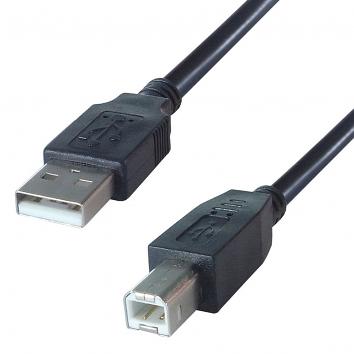 USB A-B Cable 20-28 AWG 1.8M