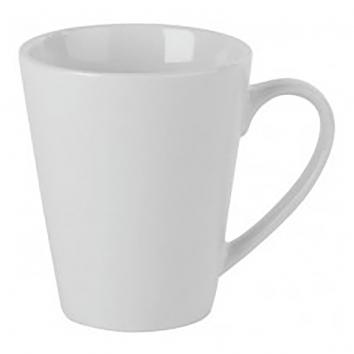 Simply Economy White Conical Mugs 12oz (Pack Of 6) (6)