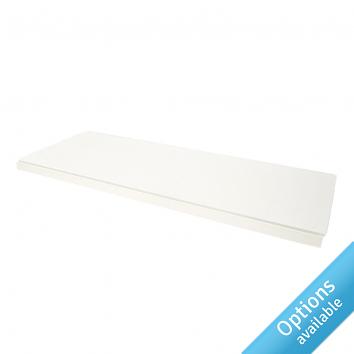 Pure White Shelves