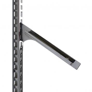 280mm Instore® Elite Sloping Shelf Bracket Chrome (2)