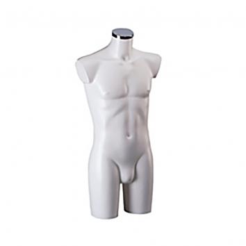 Male White Body Form