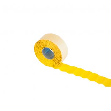 16x22mm Yellow Removable Paper Labels (1000)