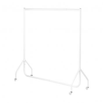 5' Std White Garment Rail