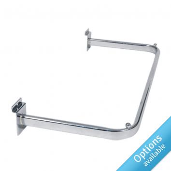 D-Shape Slatwall Hanging Rail