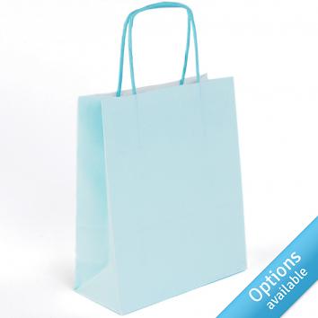 440x150x500mm Coloured Twisted Paper Handle Carriers