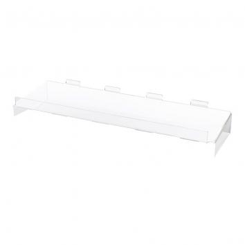 Slatwall Braced Shelves + Lip