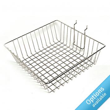 Slatwall Wire Baskets