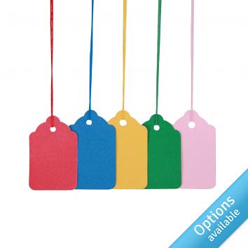 Coloured E23 Strung Tickets