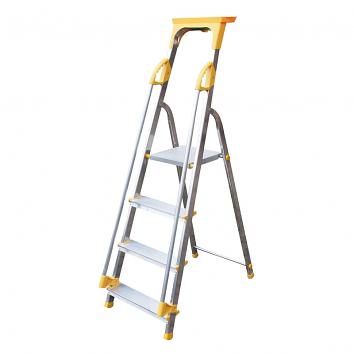 Supa-Step 4 Tread EN131 Step Ladder with Dual Handrails