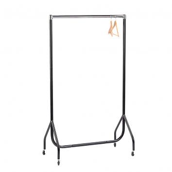 Std Black/Chrome Garment Rails