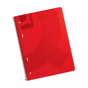 Q-Connect Spiral Bound A4 Notebook - 1x5