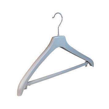 RE0126  44cm Grey Suit/Trouser Hanger - Pack of 100 (100)