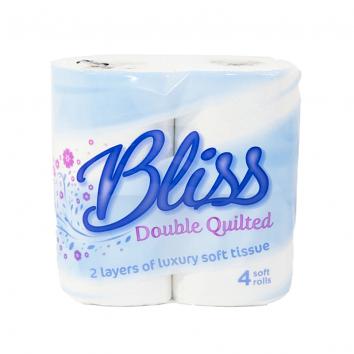 Purasan Luxury Soft Touch Toilet Roll (Pack Of 4) FSC MIX