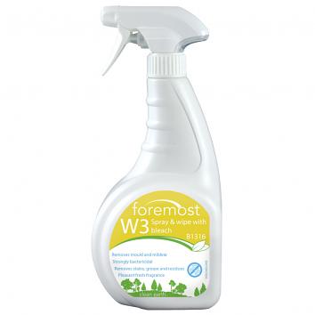 W3 Spray and Wipe with Bleach