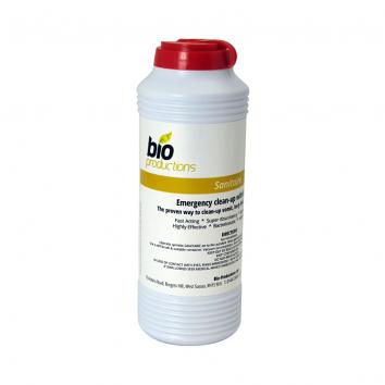 Body Fluid / Vomit Absorbent Granule Sachet Shaker Drum 240g - 1x1
