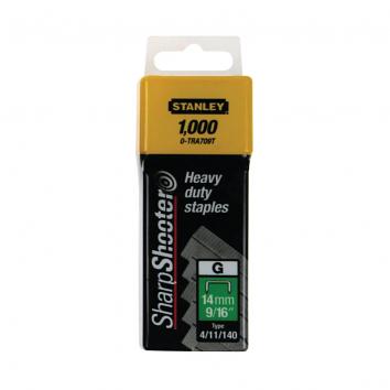 Type G 10mm 3/8in Heavy Duty Stanley Staples (Pack Of 1000)
