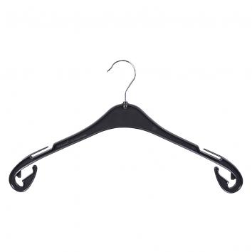 43cm Budget Plastic Coat Hanger With Curved Underhooks (50)