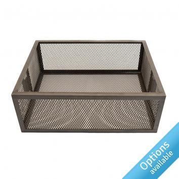 Clear Lacquered Tray Baskets STREET 76 Reg Design 6017285